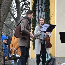 Natürlich jedes Jahr dabei: die Geschwister Jana und Peter Preitler-Höller.